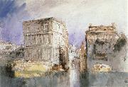 Joseph Mallord William Turner Canal oil painting reproduction